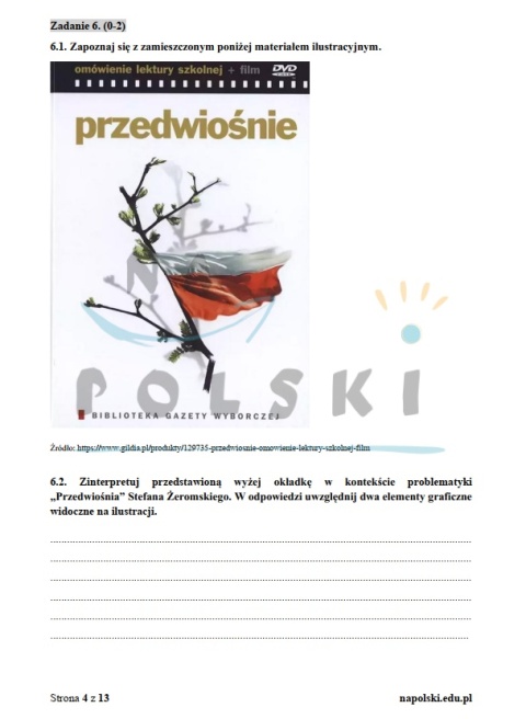 Testy historycznoliterackie Na Polski
